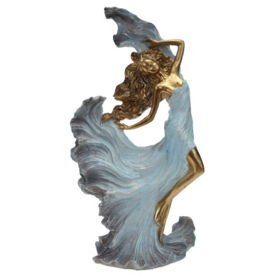 Фигурка декоративная "Девушка", L16 W9 H30 см