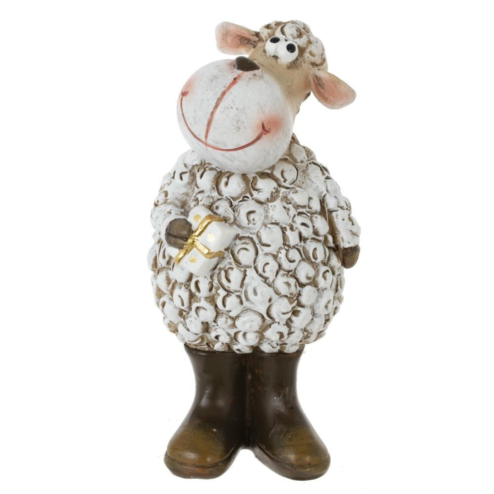 Фигурка декоративная "Овечка", L4,5 W4 H9 см, 2в., L4,5 W4 H9,5