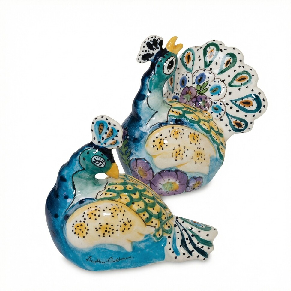 BS- 92 Набор соль-перец "Павлин"