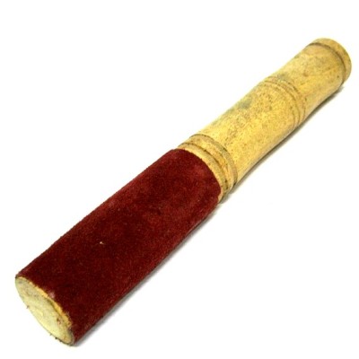 Резонатор для поющих чаш с замшей 18,5х3см дерево