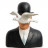 Статуэтка "Мужчина в котелке"
