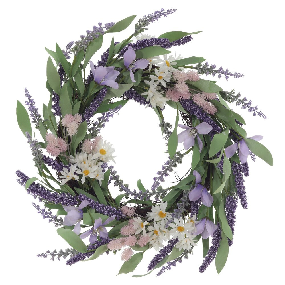 Изделие декоративное "Венок", L45 W45 H10 см