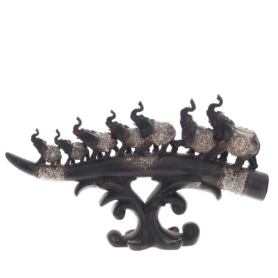 Фигурка декоративная "Слоны", L41,5 W8 H24 см