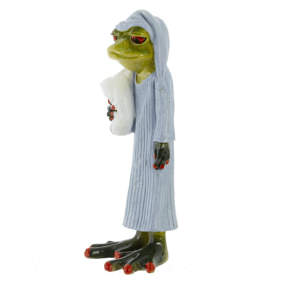 Фигурка декоративная "Лягушка", L7 W6 H16 см