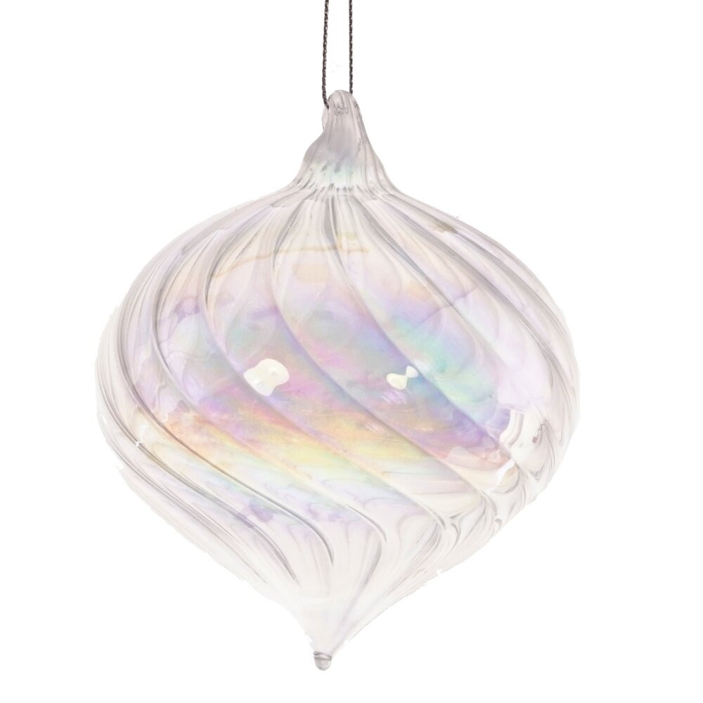 Украшение новогоднее "Капля", L10 W10 H12 см