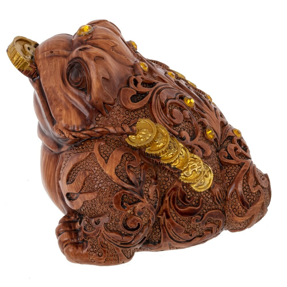 Фигурка декоративная "Лягушка денежная", L10 W8,5 H7,5 см