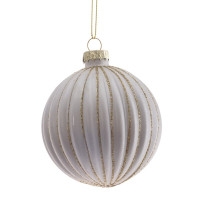 Украшение новогоднее "Шар", L9 W9 H10 см, 3в.