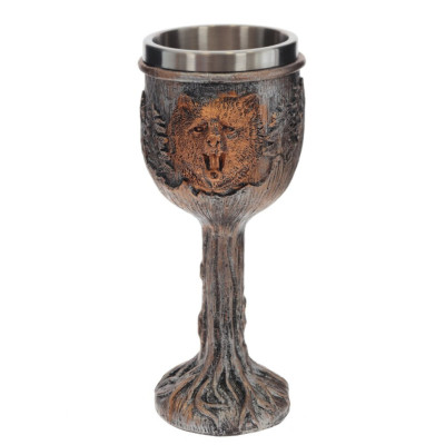 Бокал "Медведь", 200 мл, L11 W8 H19 см