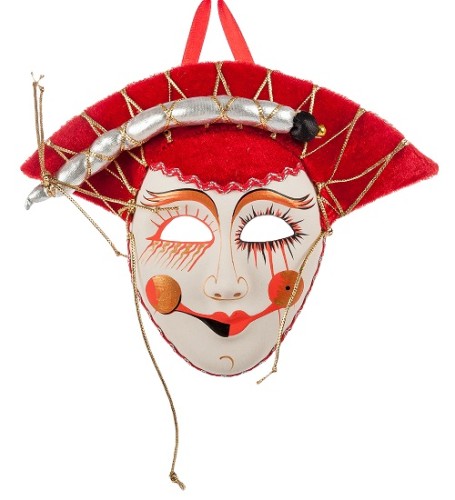 Декоративная маска "Скоморох" Декоративная маска "Скоморох"