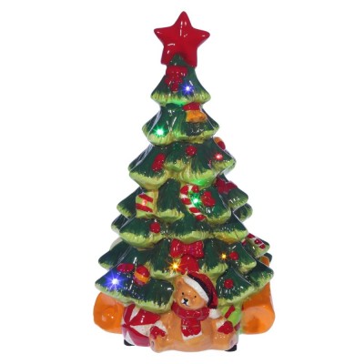 Фигурка декоративная "Елка" с подсветкой (3xААА, н/п), L22 W20 H36 см Фигурка декоративная "Елка" с подсветкой (3xААА, н/п), L22 W20 H36 см