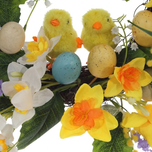 Изделие декоративное "Венок пасхальный", L46 W46 H12 см