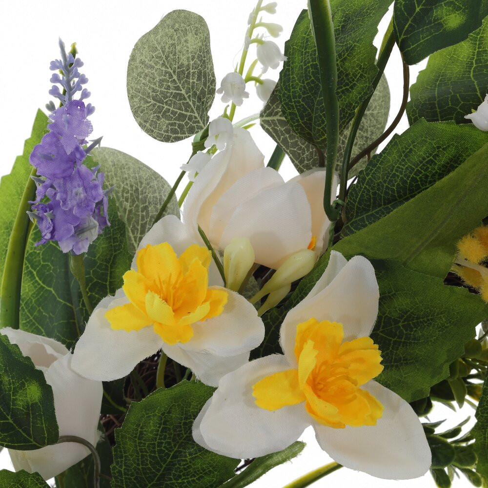 Изделие декоративное "Венок пасхальный", L46 W46 H12 см