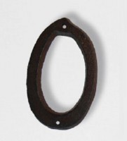 Цифра дверная "0"