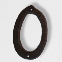 Цифра дверная "0"