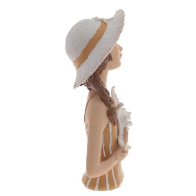 Фигурка декоративная "Девушка", L11,5 W7 H20 см