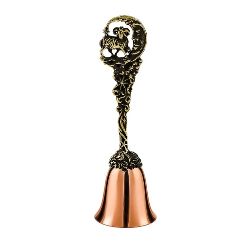 Колокольчик "Зодиак-Овен" медь-латунь с чернением