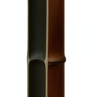 Половинка бамбука шоколадная лакированная Половинка бамбука шоколадная лакированная