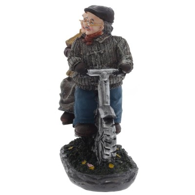 Фигурка декоративная "Бабушка с дедушкой", L17 W7,5 H18,5 см