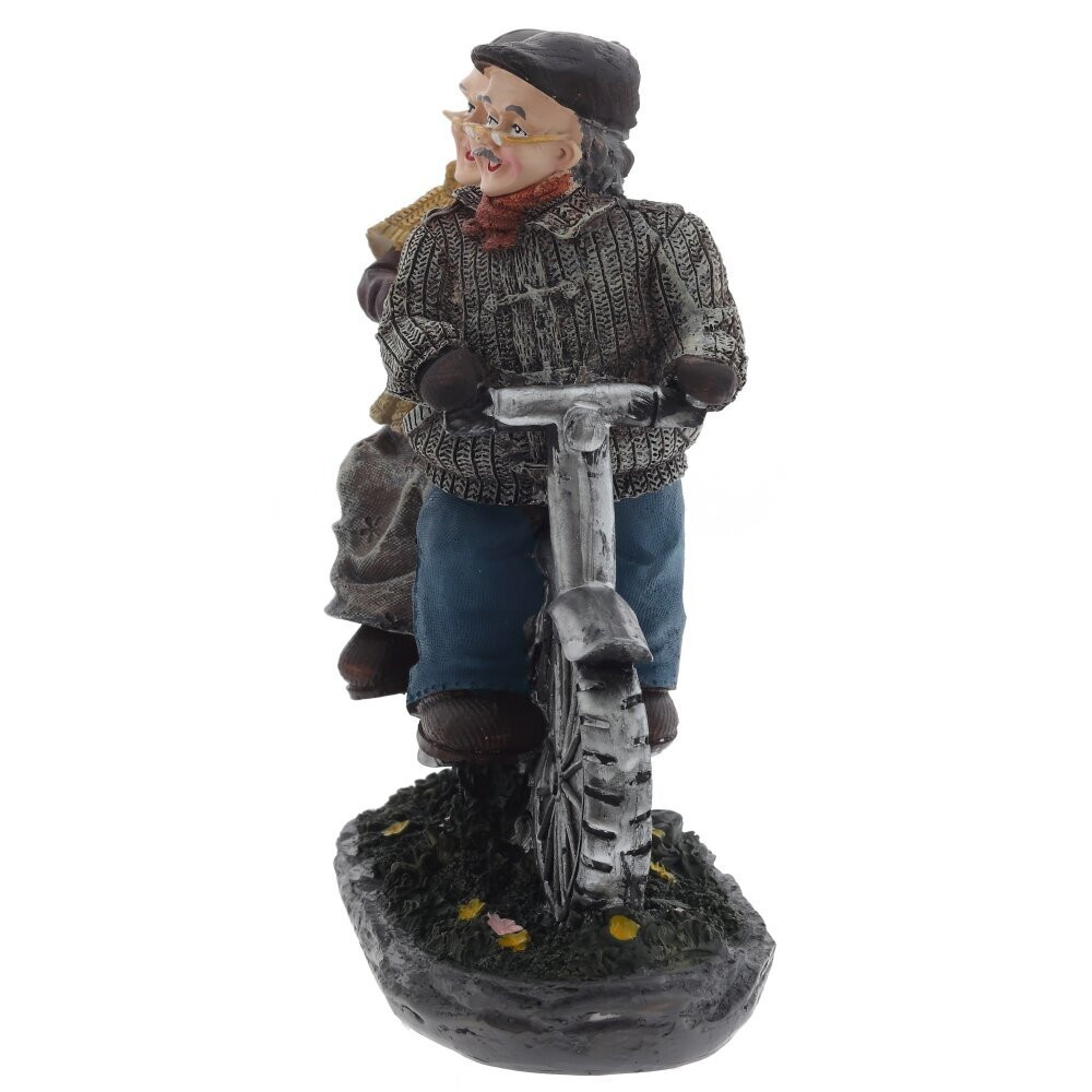 Фигурка декоративная "Бабушка с дедушкой", L17 W7,5 H18,5 см
