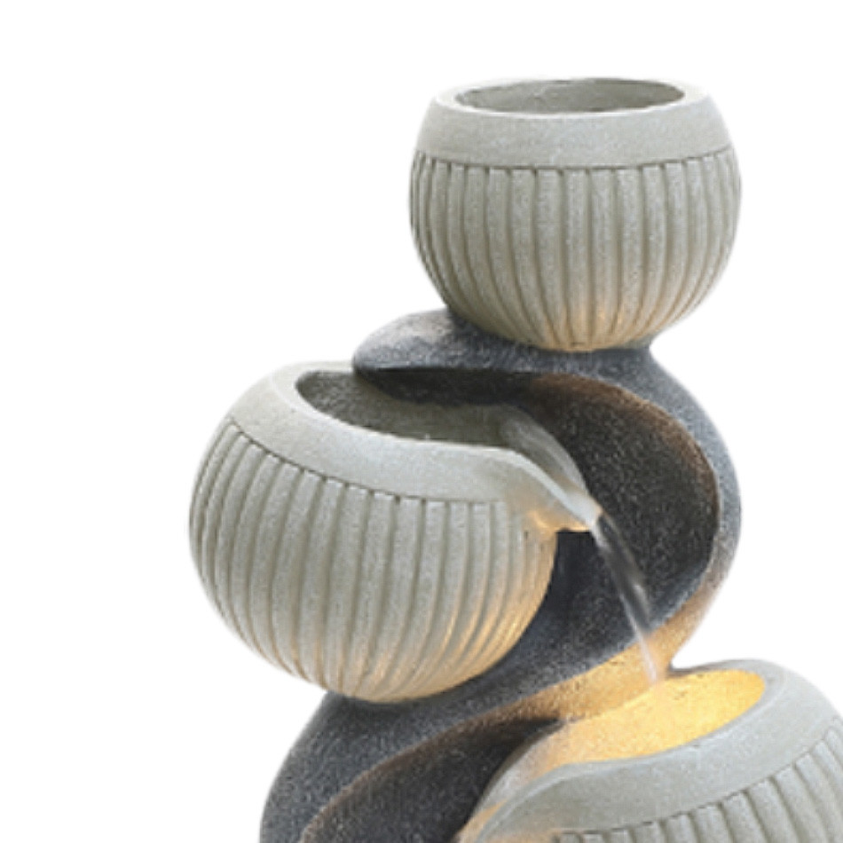 Фонтан  с подсветкой Пузыри