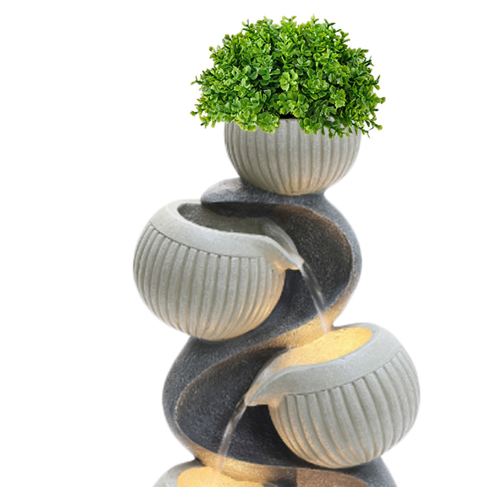 Фонтан  с подсветкой Пузыри