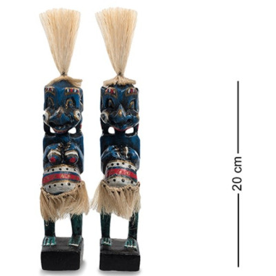 Набор статуэток аборигенов "Амбе" синий