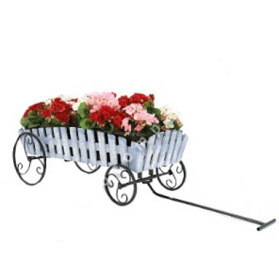 Подставка для цветов "Тележка"