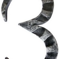 Декоративная цифра "3"