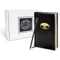 Набор канцелярский (ежедневник+карандаш) "Герб" латунный из экокожи