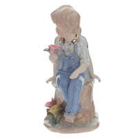 Фигурка декоративная "Мальчик и девочка", L14,5 W8 H17 см