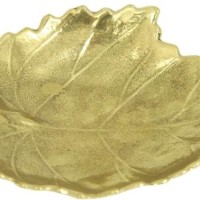 Блюдо "Золотой лист"  