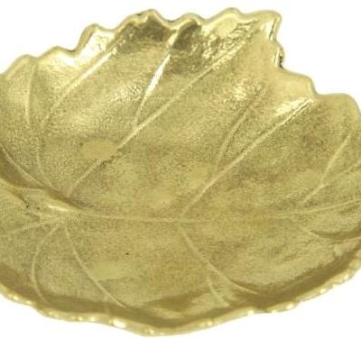 Блюдо "Золотой лист"  