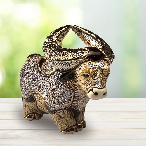 Статуэтка керамическая Бурый Бык