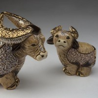 Статуэтка керамическая Бурый Бык