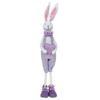 Игрушка набивная "Заяц", L17 W15 H64 см, 2в.