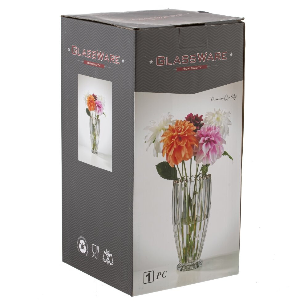 Ваза, 2000 мл, L13 W13 H27 см Ваза, 2000 мл, L13 W13 H27 см