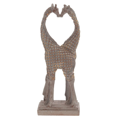 Фигурка декоративная "Жирафы-пара", L11 W7,5 H27,5 см