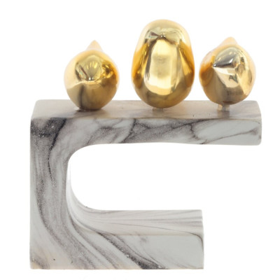 Фигурка декоративная "Птицы", L17 W11 H19,5 см