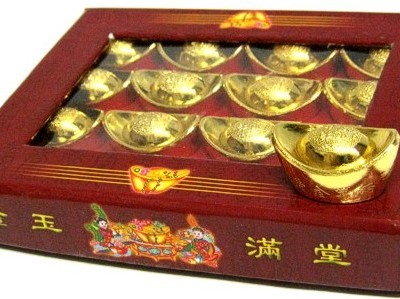 Набор золотых слитков