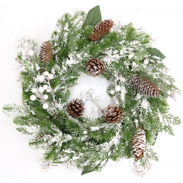 Изделие декоративное "Венок",  L50 W10 H50 см