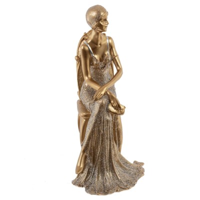 Фигурка декоративная "Девушка", L13 W11 H24 см