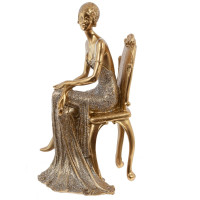 Фигурка декоративная "Девушка", L13 W11 H24 см