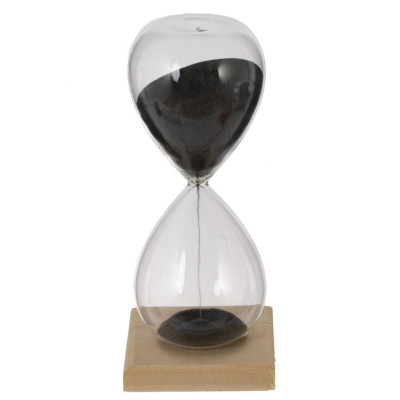 Часы песочные "Black", L7 W7,5 H17,5 см