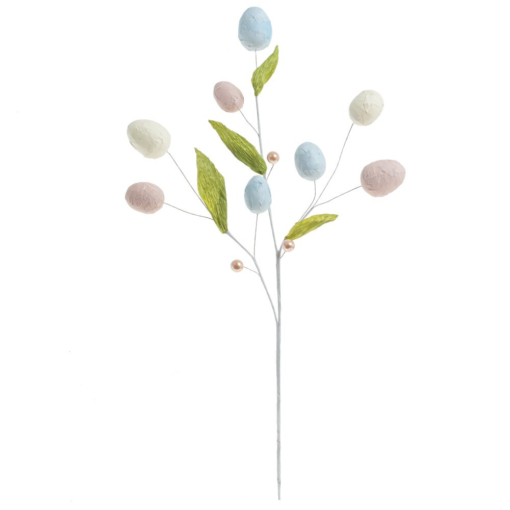 Ветка искусственная "Пасхальная", L13 W13 H45 см