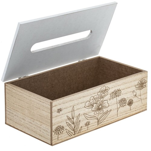 Салфетница "Полевые цветы" L25 W13,5 H8,5 см Салфетница "Полевые цветы" L25 W13,5 H8,5 см