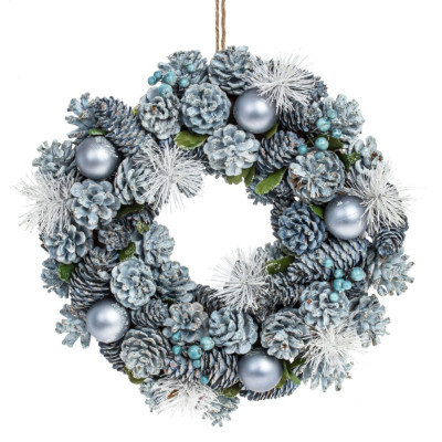 Изделие декоративное "Венок, L33 W8 H33 см