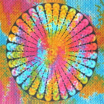 Этническое покрывало "Калейдоскоп"         