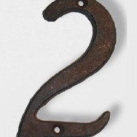Цифра дверная "2"