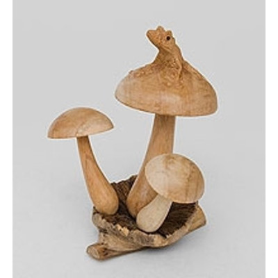 Статуэтка "Ящерица на грибочке"                    