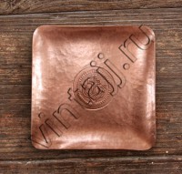 Тарелка декоративная "Процветший крест"